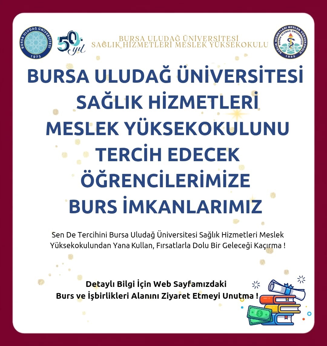 Geleceğin Sağlık Profesyonellerine Destek: Sağlık Hizmetleri MYO Burs İmkânları Aday Öğrencileri Bekliyor!